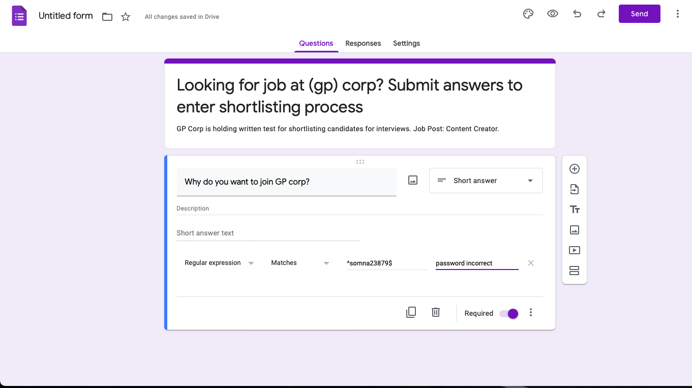 how to get answers on google forms